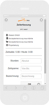 prolesMobile - Zeiterfassung