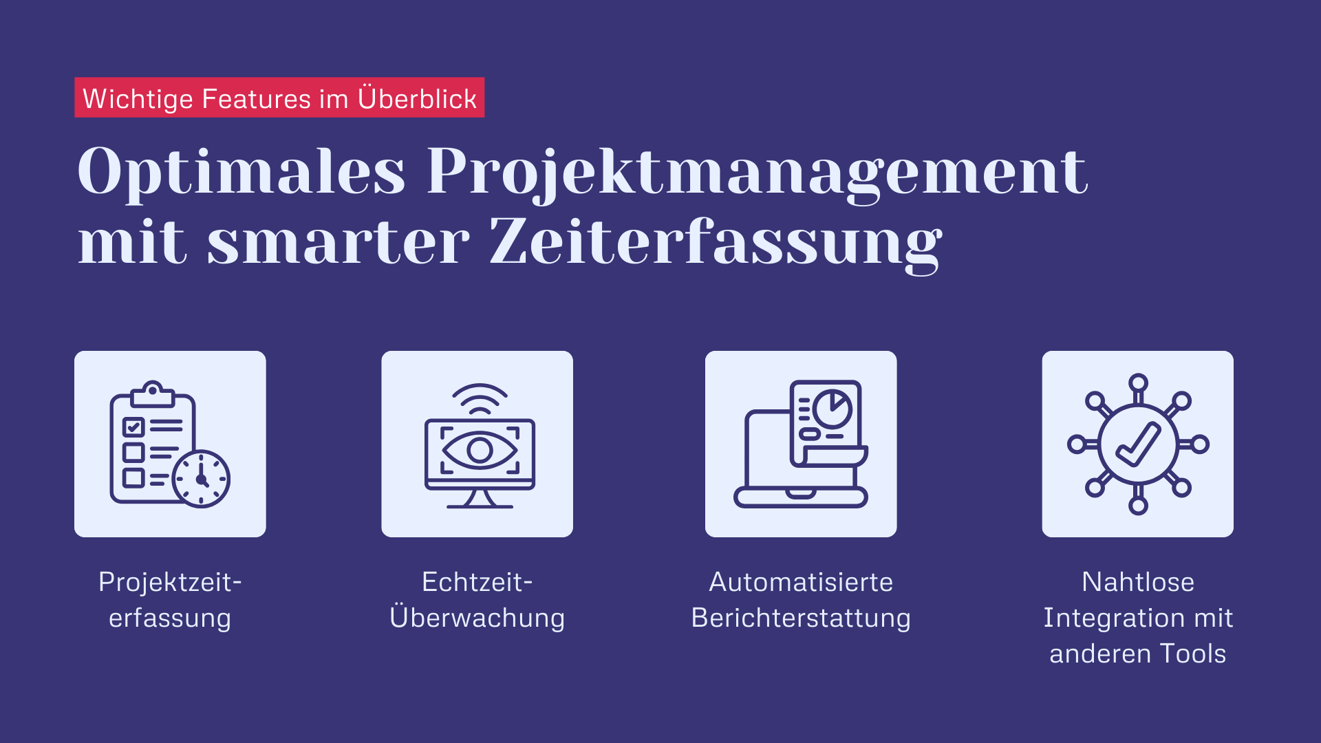 Optimales Projektmanagement mit smarter Zeiterfassung