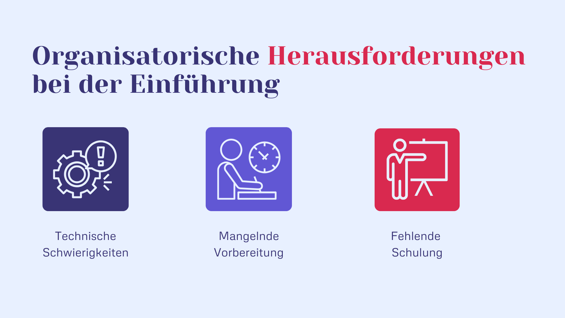 Organisatorische Herausforderungen bei der Einführung der Zeiterfassung