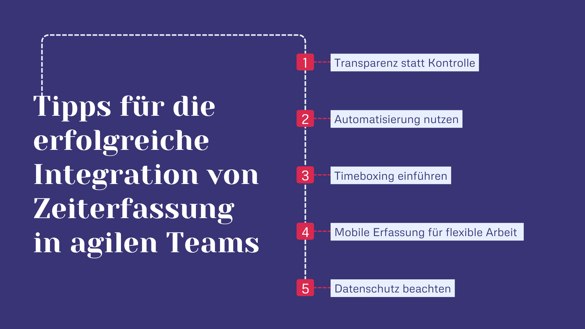 Tipps für die erfolgreiche Integration von Zeiterfassung in agilen Teams