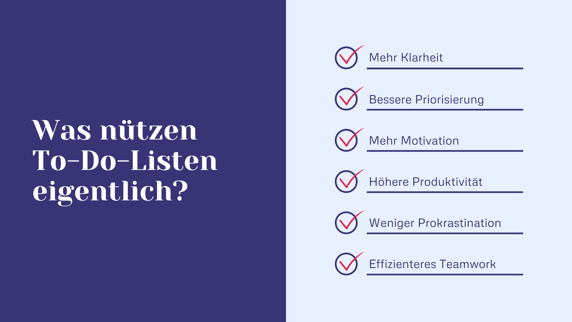 Was nützen To-Do-Listen eigentlich
