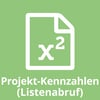 Projekt-Kennzahlen - Listenabruf
