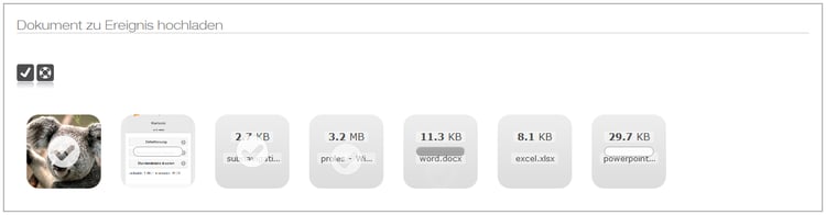 Dokumentenupload mit prolesCRM und prolesInfo (Release 2.5)