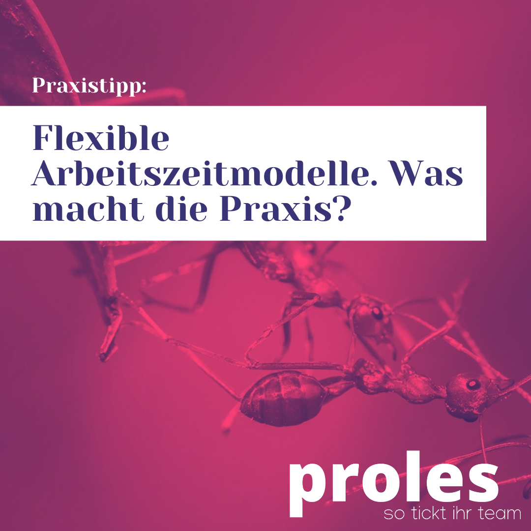 Flexible Arbeitszeitmodelle. Was macht die Praxis?