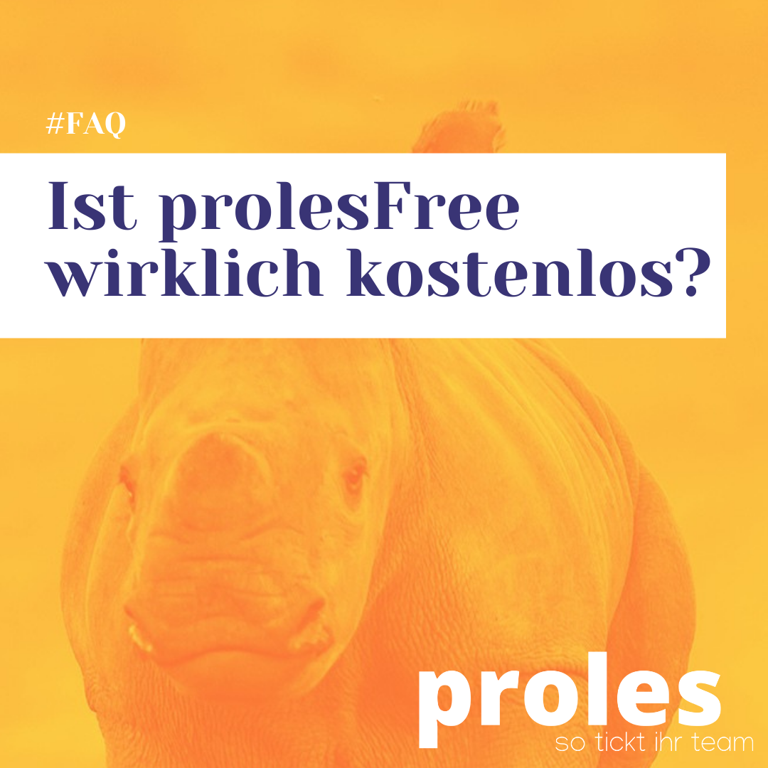 Ist prolesFree wirklich kostenlos?