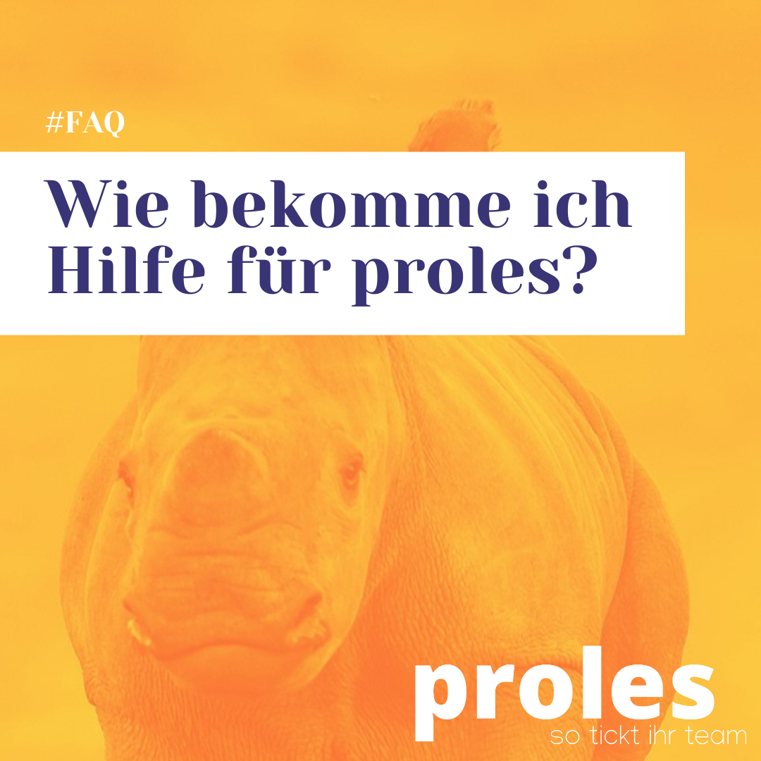 Wie bekomme ich Hilfe für proles