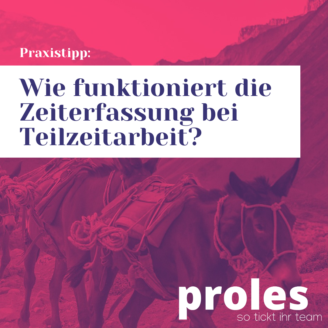 Wie funktioniert die Zeiterfassung bei Teilzeitarbeit?