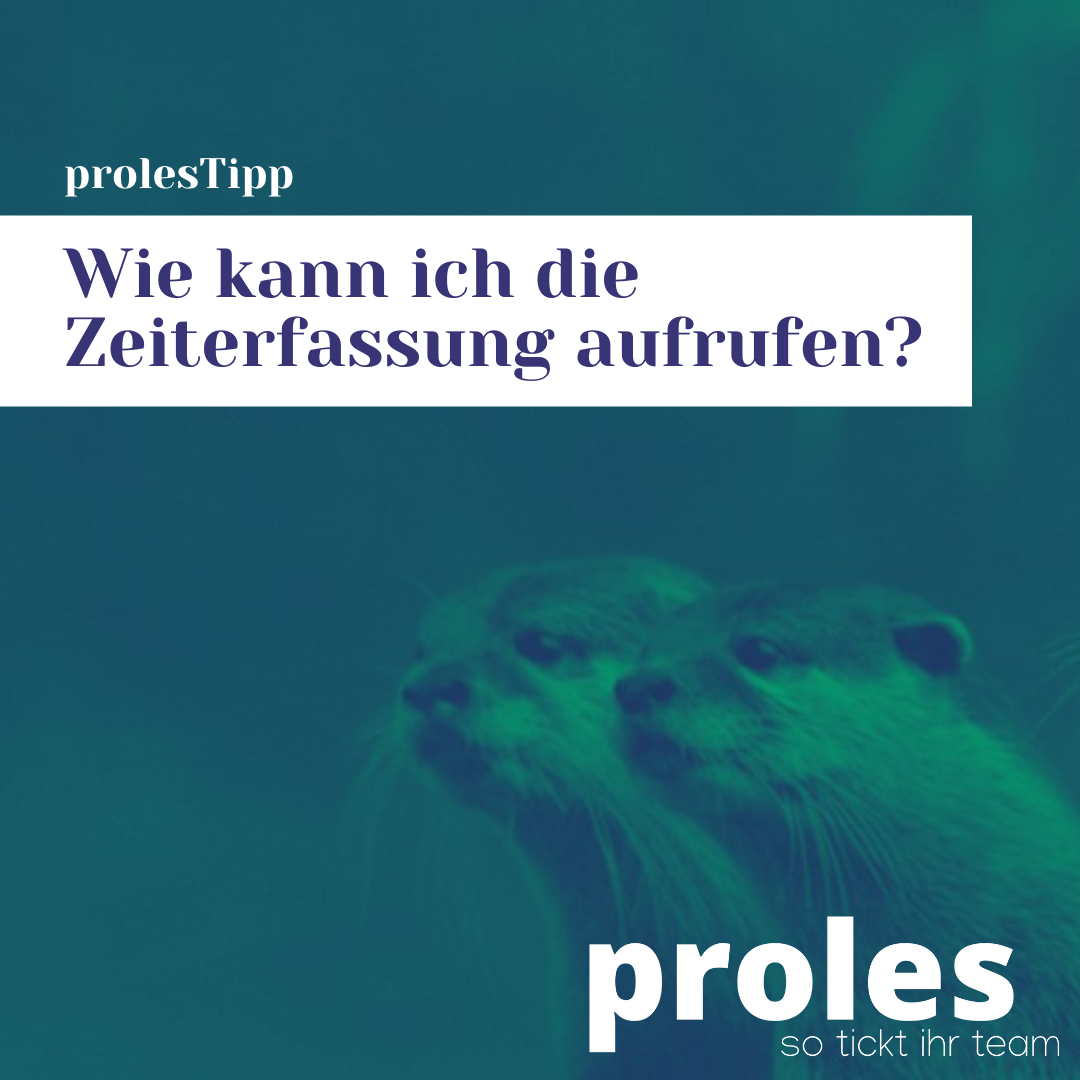 Wie kann ich die Zeiterfassung aufrufen?