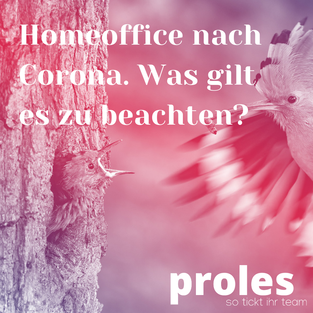 Homeoffice nach Corona. Was gilt es zu beachten?