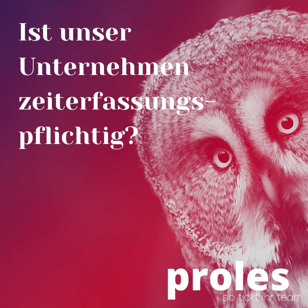 Ist unser Unternehmen zeiterfassungspflichtig?