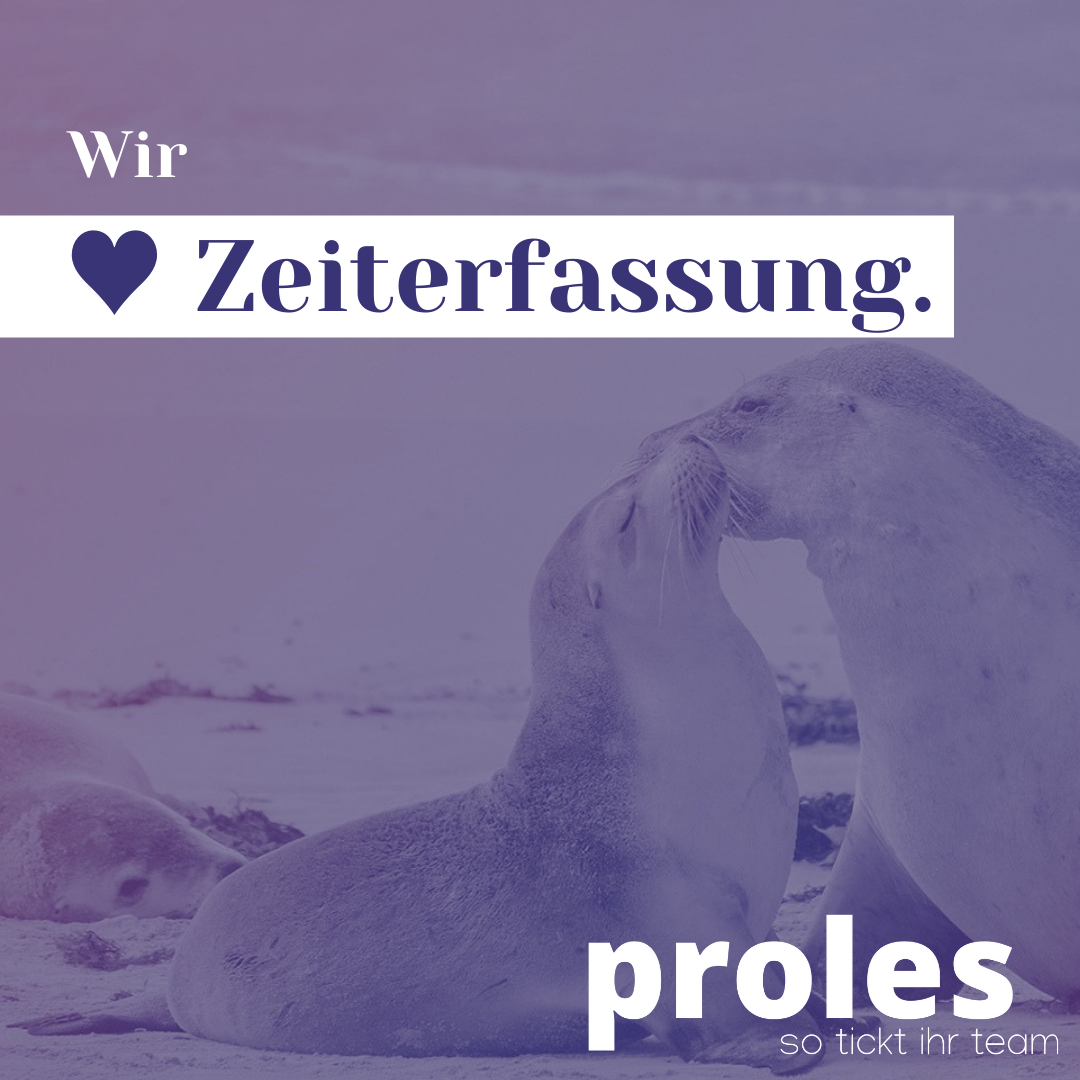 Wir ♥ Zeiterfassung