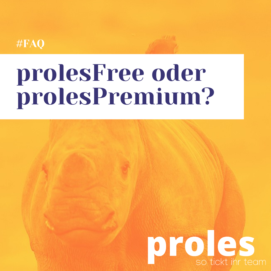prolesFree oder prolesPremium?